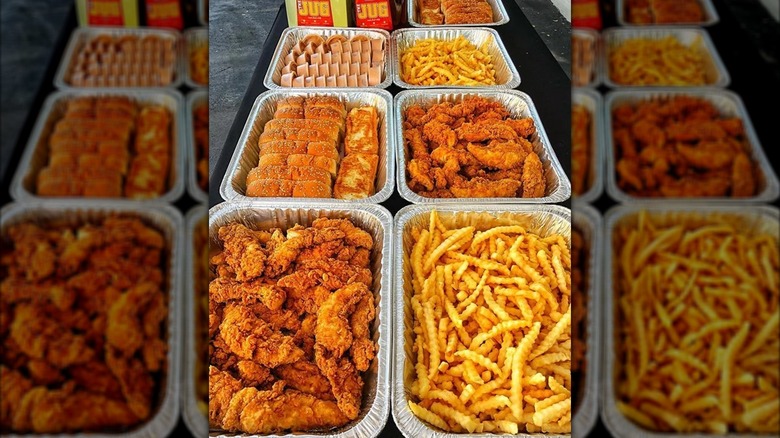Raising Cane's catering order