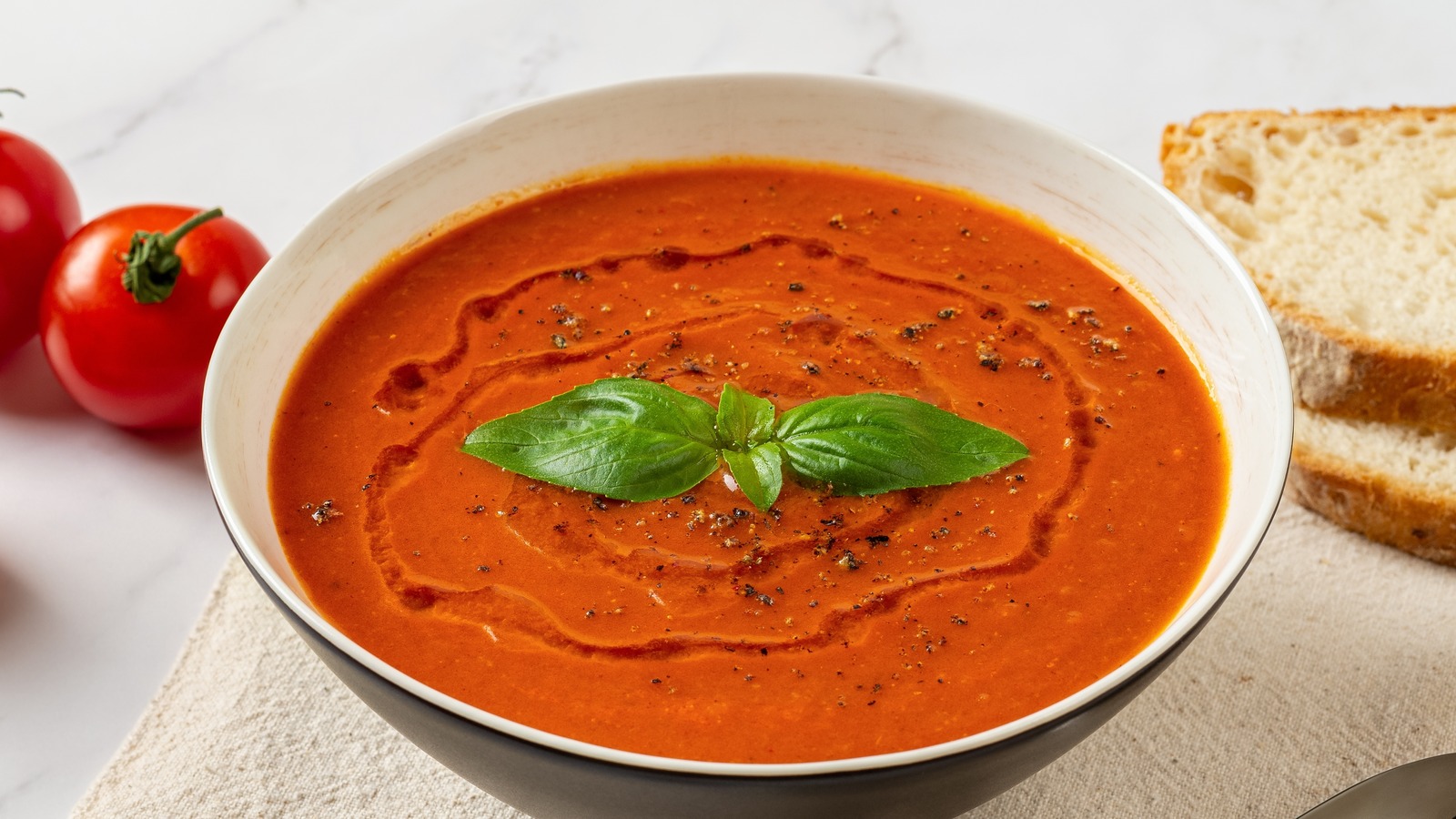Up The Flavor Of Tomato Soup By Using Broth As The Base Instead Of Water