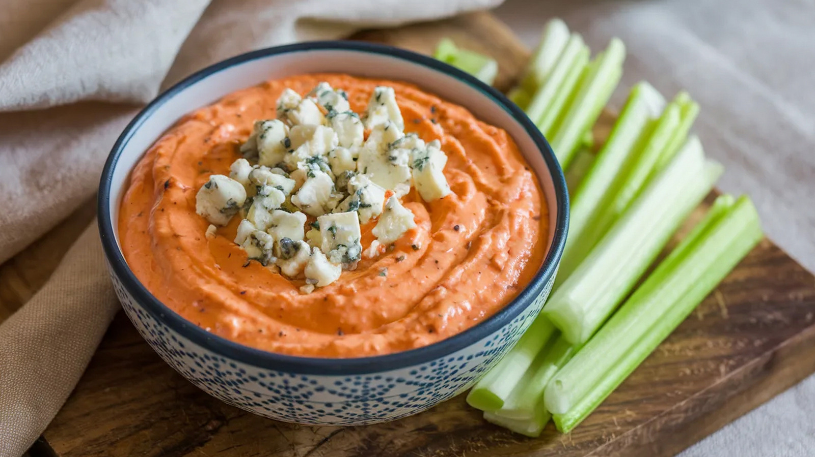 Upgrade Classic Buffalo Chicken Dip With One Creamy Ingredient For A Higher-Protein Boost