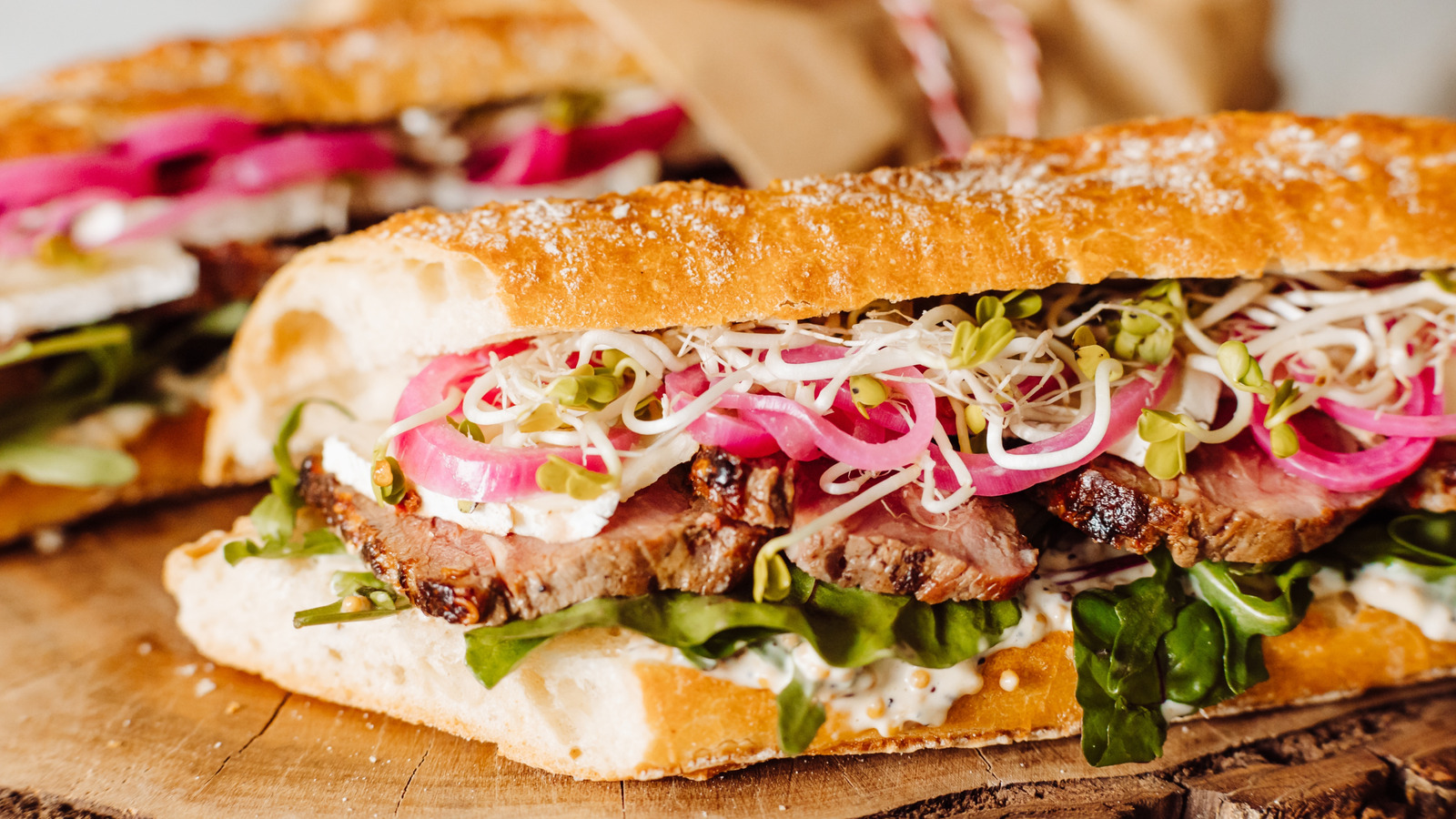 A Splash Of This Tangy Condiment Gives Roast Beef Sandwiches An Elevated Flavor