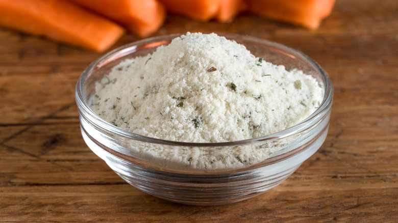 Bowl of ranch seasoning