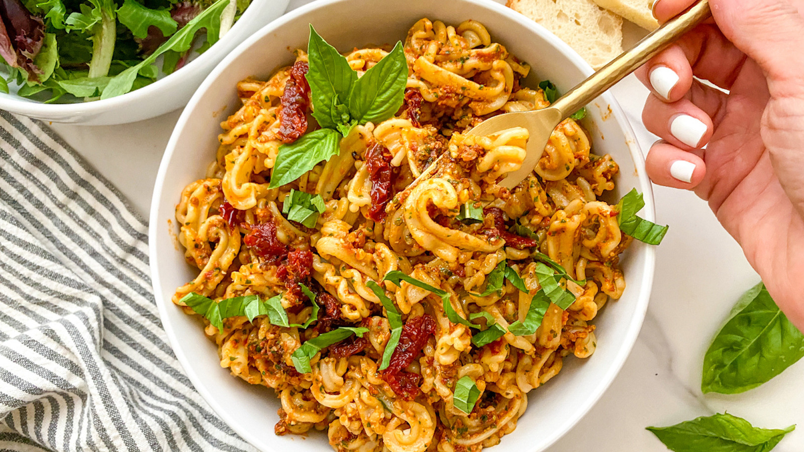 Upgrade Weeknight Pasta With SunDried Tomato Pesto