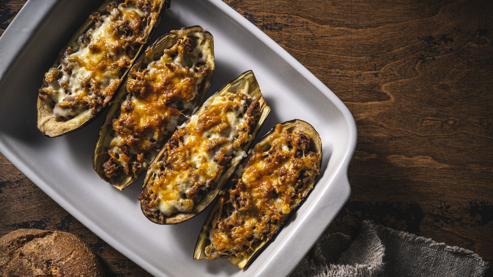 Upgrade Your Next Chicken Dish By Serving It In An Eggplant Boat