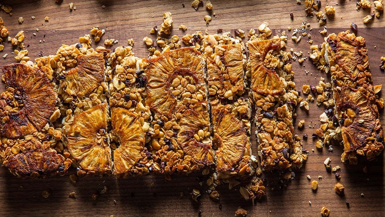 Upside-Down Pineapple Granola Bars