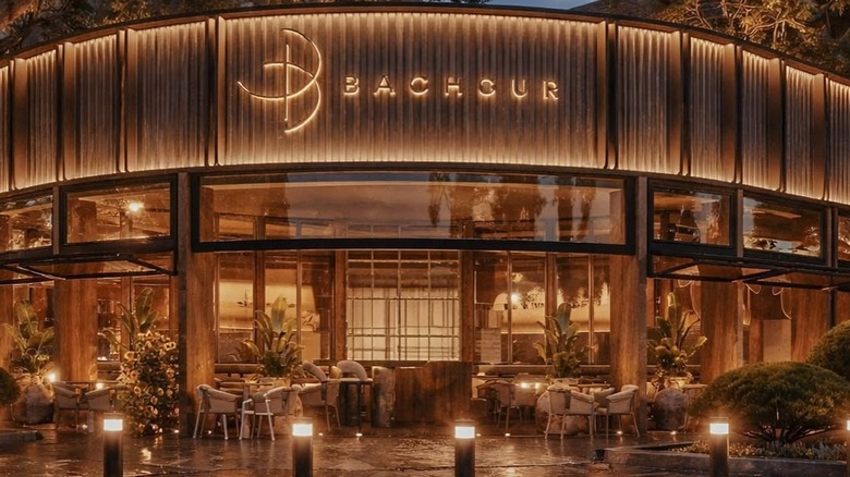 The exterior of Bachour outside of Miami, Florida