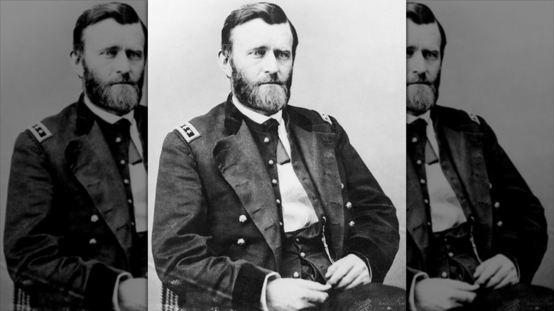 Black and white photo of Ulysses S. Grant