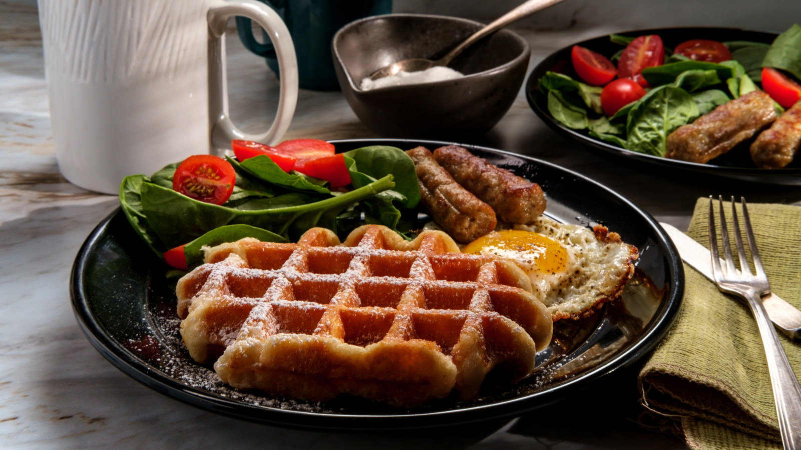 Adding Sausage To Waffle Batter Is The Sweet-Savory Twist You Didn't Know You Needed - Tasting Table