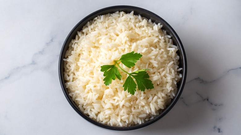 A bowl of cooked rice