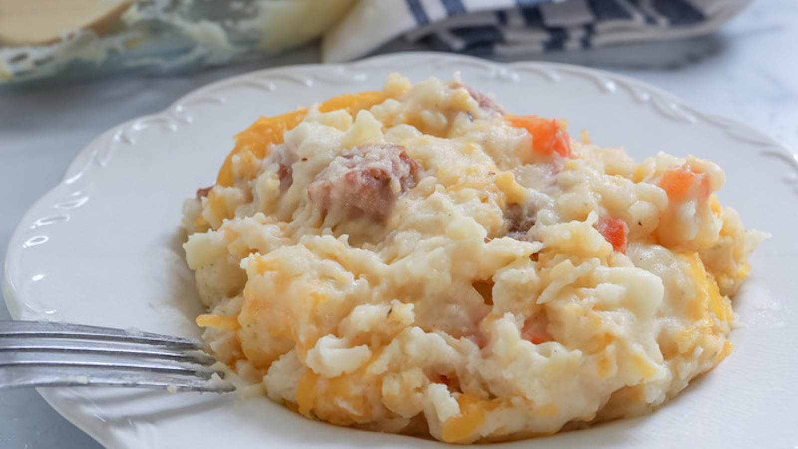 Use Smoky Andouille Sausage To Bring Cajun Flavor To Potato Casserole