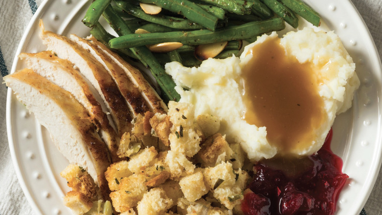 Roast turkey at Chuck-A-Rama buffet