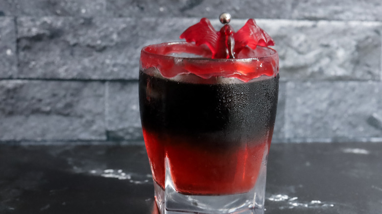 vampire's kiss halloween cocktail