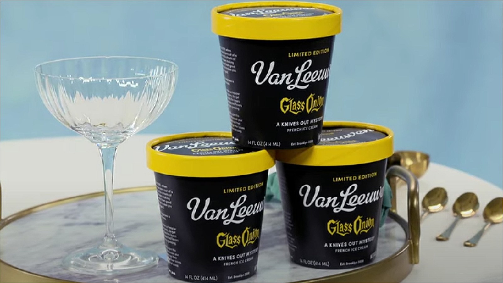 Van Leeuwen Teams Up With Netflix For Oniony New Knives Out Flavor