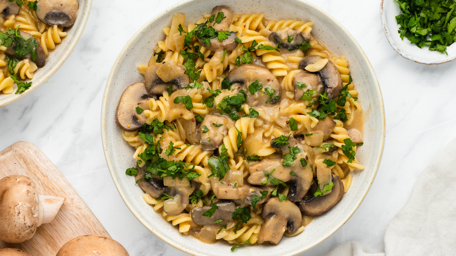 Vegan Mushroom Stroganoff Recipe