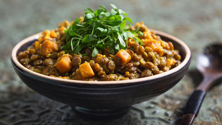 Vegan Sweet Potato Dal Recipe