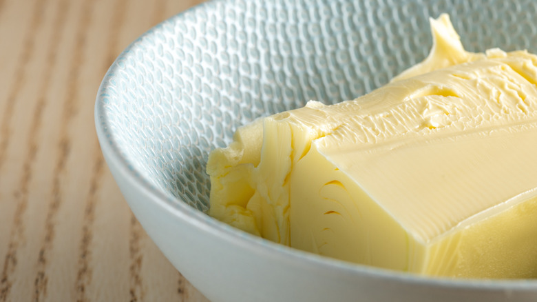 Bowl of Irish butter