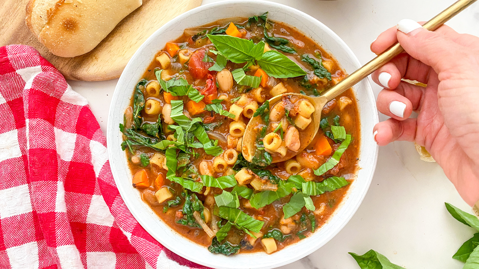 Vegetarian Pasta E Fagioli Recipe