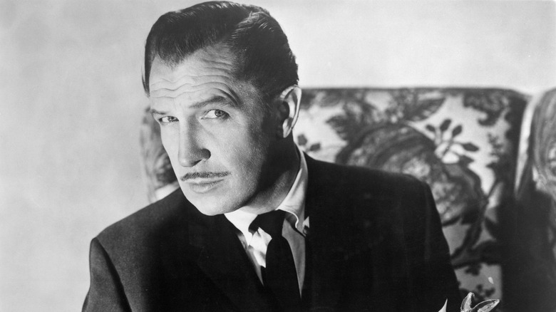 Vincent Price in suit and tie