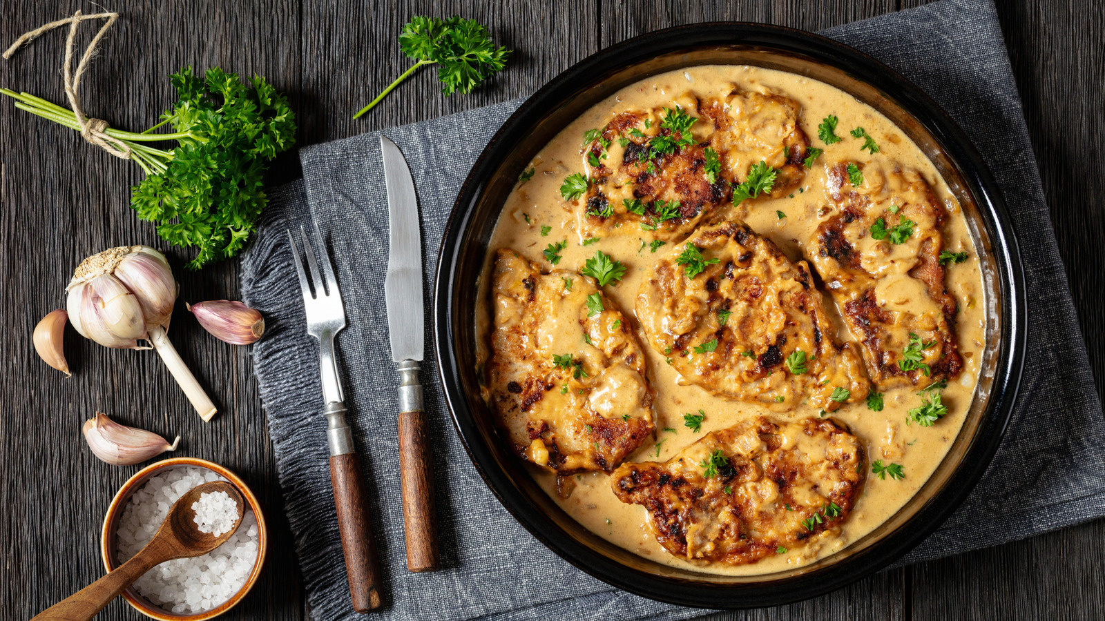 The Vintage Fall Campbell's Pork Chop Recipe You Won't Find On Dinner Tables Today