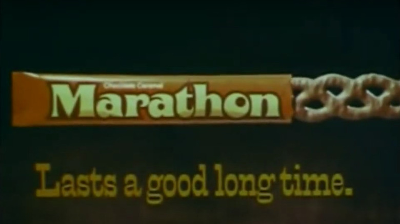Marathon candy bar advertisement