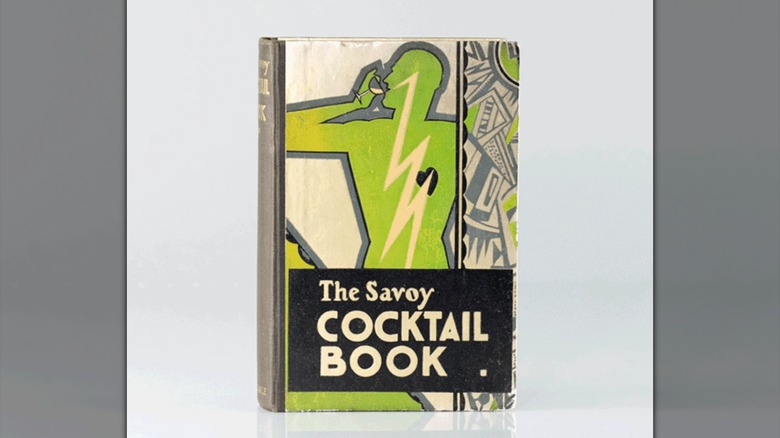 the cover of The Savoy Cocktail Book