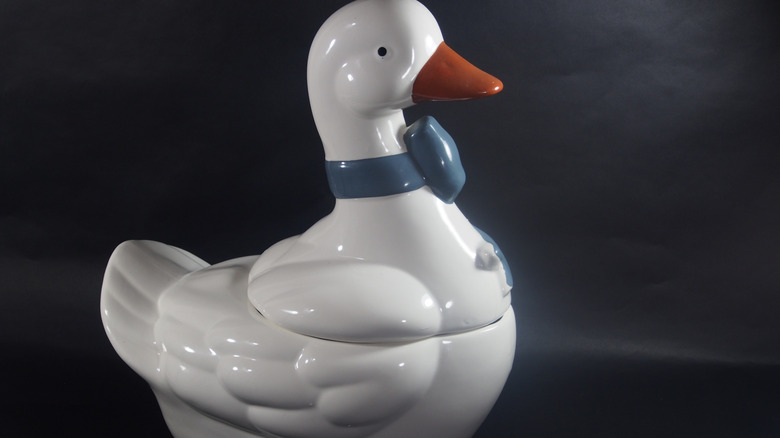 Mother Goose cookie jar