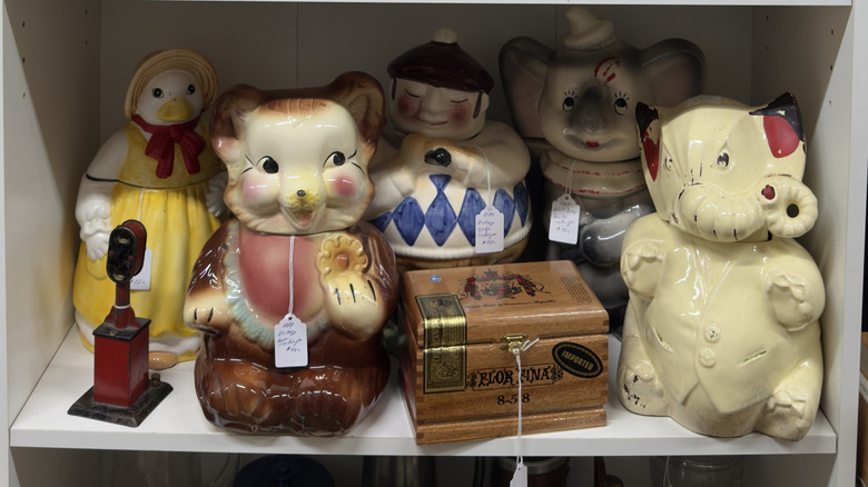 Vintage collectable cookie jars