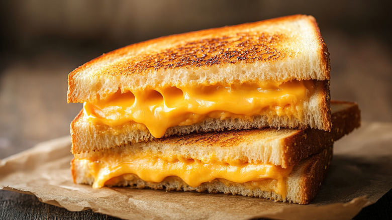 grilled cheese sandwiches