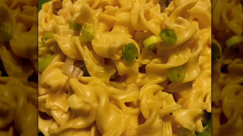 creamy noodles Romanoff pasta dish