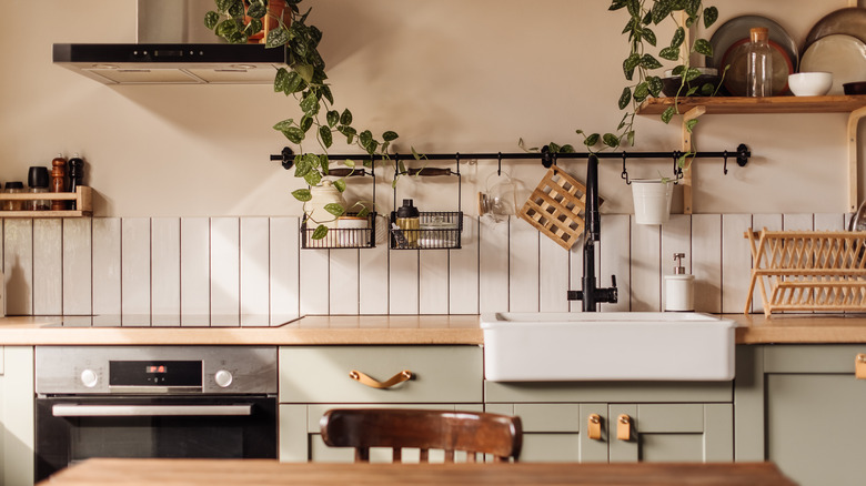 vintage inspired kitchen