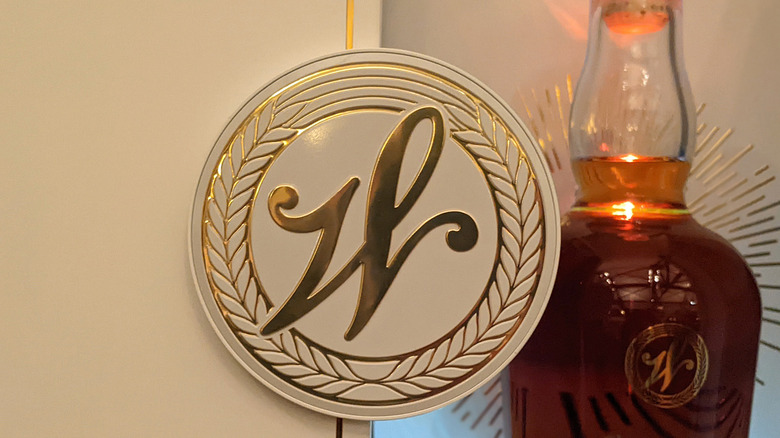 Weller Millennium whiskey W logo