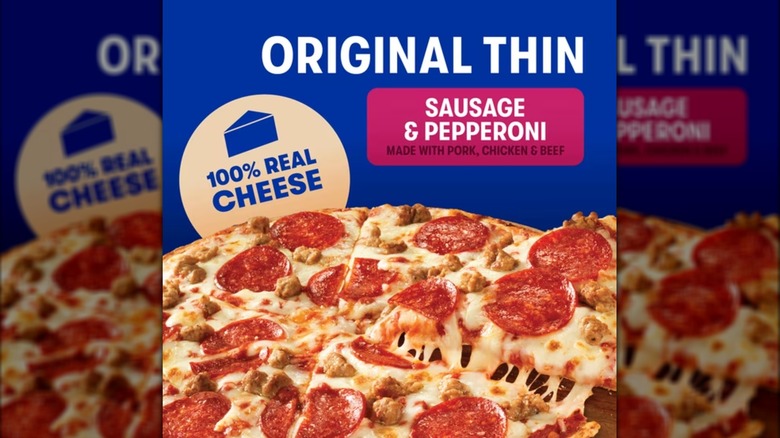 Jack's Original Thin Crust Pepperoni and Sausage Pizza