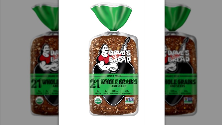 Dave's Killer Bread 21 whole grains and seeds organic bread loaf