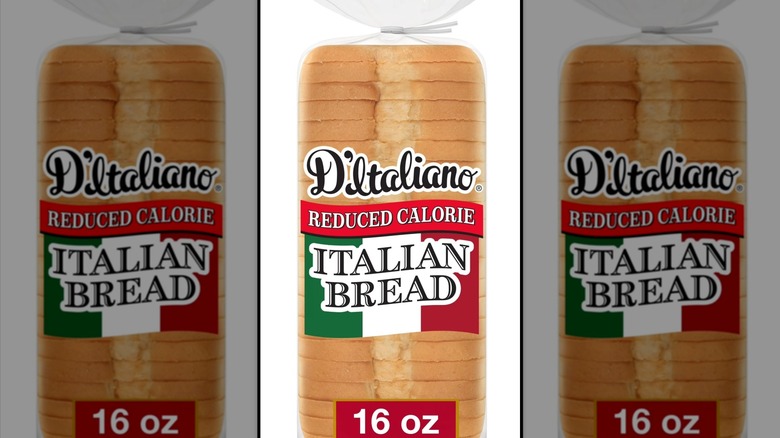 D'Italiano reduced calorie Italian bread loaf