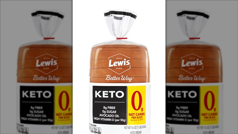 Lewis Bake Shop Better Way white keto bread