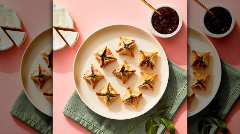 Raspberry and Brie puffs from bettergoods