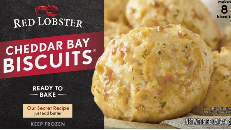 Box of Red Lobster frozen biscuits