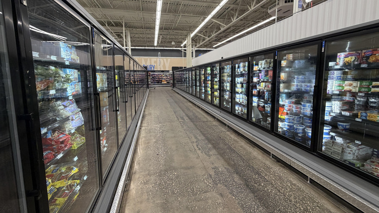 Walmart freezer section