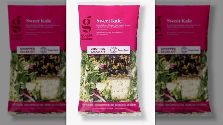 Good & Gather Sweet Kale Chopped Salad Kit on white background
