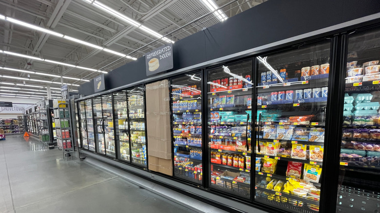 Walmart freezer section