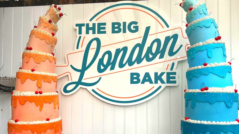 The Big London Bake sign