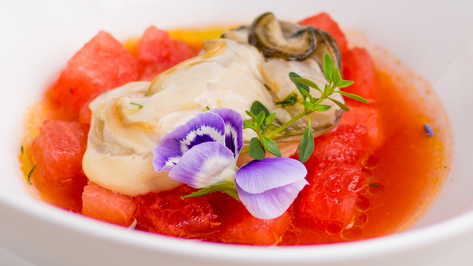 Watermelon Is The Unexpected Pairing To Balance Out Salty Oysters