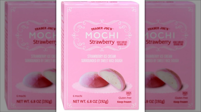 Trader Joe's Strawberry Mochi.
