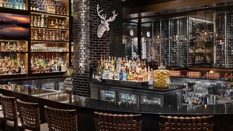 Bar area at the capital grille