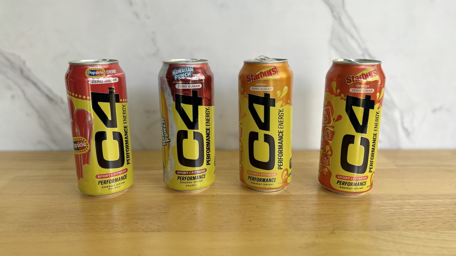 We Ranked All Of C4's Energy Drinks With Nostalgic Flavors You Might