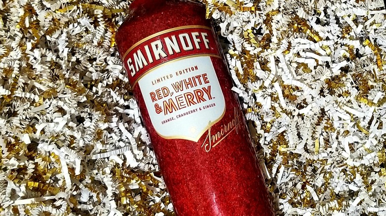 Smirnoff Red, White & Merry vodka