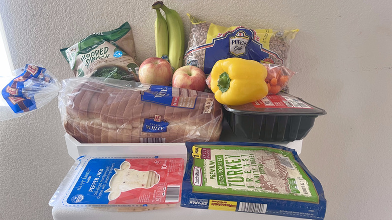 Aldi meal prep with chili