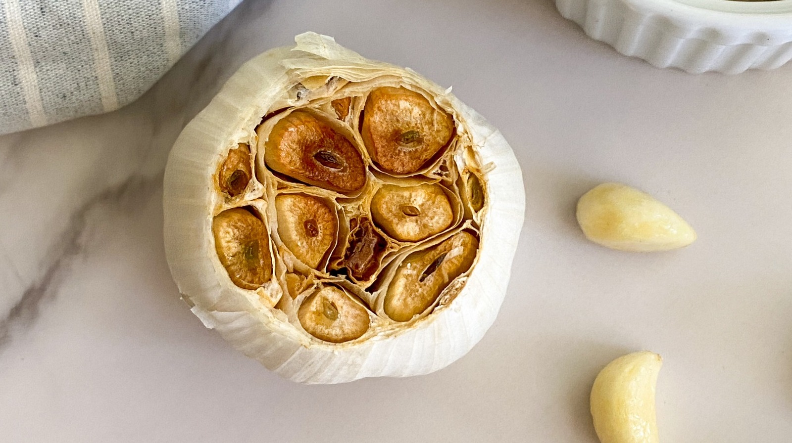 How to Roast Whole Garlic Without Tinfoil - Zero-Waste Chef