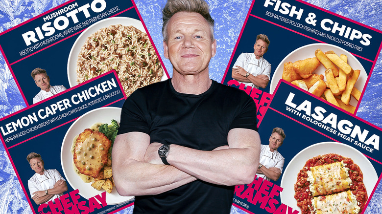 Gordon Ramsay with frozen meals