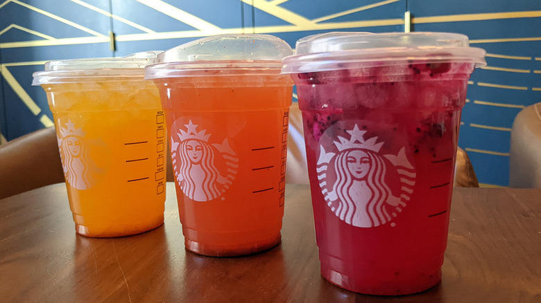 Starbucks Spicy Lemonade Refresher flavors