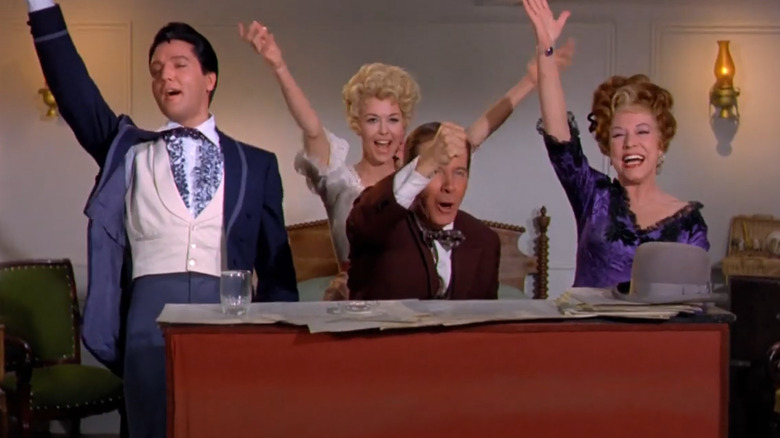 Elvis singing about Delmonico's in the 1966 movie "Frankie and Johnny"